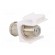 Adapter | socket | F socket,coaxial 9.5mm socket | female x2 | white image 4