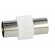 Coupler | coaxial 9.5mm plug,both sides | straight фото 3