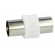 Coupler | coaxial 9.5mm plug,both sides | straight фото 7