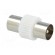 Coupler | coaxial 9.5mm plug,both sides | straight image 8