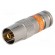 Plug | coaxial 9.5mm (IEC 169-2) | female | RG59 | compression paveikslėlis 1