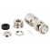 Plug | coaxial | male | straight | 50Ω | soldering,clamp | for cable image 2