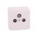 Plug/socket | coaxial 9.5mm (IEC 169-2) | surface-mounted | white фото 9