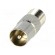 Adapter | F socket,coaxial 9.5mm plug image 1