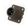 Connector: circular | socket | PIN: 3 | male | soldering | 97 | 13A | olive image 2