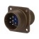 Connector: circular | socket | PIN: 7 | male | soldering | 97 | 13A | olive image 1