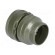 Connector: circular | size 28 | MS/DS | aluminium alloy | olive | plug image 4
