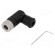 Connector: M8 | female | PIN: 3 | angled 90° | for cable | plug | 4A | IP67 image 1
