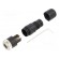 Connector: M8 | female | PIN: 3 | straight | for cable | plug | 3A | 60V фото 1