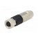 Connector: M8 | female | PIN: 3 | straight | for cable | plug | 4A | 32V image 2