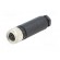 Connector: M8 | female | PIN: 3 | straight | for cable | plug | 4A | IP67 image 2
