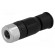 Connector: M8 | female | PIN: 3 | straight | for cable | plug | 4A | IP67 paveikslėlis 1