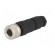 Connector: M8 | female | PIN: 3 | straight | for cable | plug | E | 4A | IP67 image 2