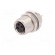 Connector: M8 | female | PIN: 3 | for panel mounting,front side nut image 2