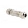 Connector: M8 | female | PIN: 4 | straight | for cable | plug | 3A | 30V paveikslėlis 4