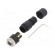 Connector: M8 | female | PIN: 4 | straight | for cable | plug | 3A | IP67 paveikslėlis 1