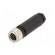 Connector: M8 | female | PIN: 4 | straight | for cable | plug | 4A | IP67 paveikslėlis 2