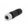 Connector: M8 | female | PIN: 4 | straight | for cable | plug | E | 4A | IP67 paveikslėlis 2