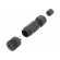 Connector: M8 | female | PIN: 4 | straight | for cable | plug | IP67 paveikslėlis 1