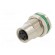 Connector: M8 | female | PIN: 4 | straight | for panel mounting | socket paveikslėlis 2