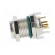 Connector: M8 | female | PIN: 4 | straight | on PCBs | socket | 4A | IP68 paveikslėlis 3