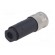 Connector: M8 | female | PIN: 4 | straight | unshielded | for cable | plug paveikslėlis 6