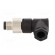 Connector: M8 | male | PIN: 3 | angled 90° | for cable | plug | 4A | IP67 фото 3