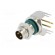 Connector: M8 | male | PIN: 3 | angled 90° | socket | 4A | IP68 | 30V | metal image 2