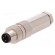 Connector: M8 | male | PIN: 3 | for cable | plug | 3A | IP67 | 60V paveikslėlis 1