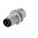 Connector: M8 | male | PIN: 3 | for panel mounting,front side nut image 2