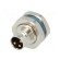 Connector: M8 | male | PIN: 3 | for panel mounting,screwed | socket фото 2