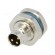 Connector: M8 | male | PIN: 3 | for panel mounting,screwed | socket image 1