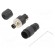 Connector: M8 | male | PIN: 3 | straight | for cable | plug | 3A | IP65 | 60V image 1