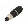 Connector: M8 | male | PIN: 3 | straight | for cable | plug | 4A | IP65/IP67 paveikslėlis 2