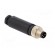 Connector: M8 | male | PIN: 3 | straight | for cable | plug | 4A | IP67 | 60V фото 8