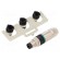 Connector: M8 | male | PIN: 3 | straight | for cable | plug | Slimline | 4A image 1
