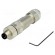 Connector: M8 | male | PIN: 3 | straight | shielded | for cable | plug paveikslėlis 1