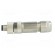 Connector: M8 | male | PIN: 3 | straight | shielded | for cable | plug paveikslėlis 3