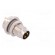 Connector: M8 | male | PIN: 3 | for panel mounting,front side nut image 8