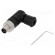 Connector: M8 | male | PIN: 4 | angled 90° | for cable | plug | 4A | IP67 image 1