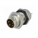 Connector: M8 | male | PIN: 4 | for panel mounting,front side nut image 2
