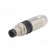 Connector: M8 | male | PIN: 4 | straight | for cable | plug | 4A | IP67 | 32V paveikslėlis 2