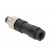 Connector: M8 | male | PIN: 4 | straight | for cable | plug | Nano-Change paveikslėlis 4