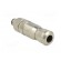Connector: M8 | male | PIN: 4 | straight | shielded | for cable | plug paveikslėlis 4