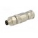 Connector: M8 | male | PIN: 4 | straight | shielded | for cable | plug paveikslėlis 2