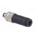 Connector: M8 | male | PIN: 4 | straight | unshielded | for cable | plug image 4