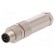Connector: M8 | male | PIN: 5 | for cable | plug | 1.5A | IP67 | 30V paveikslėlis 1