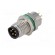 Connector: M8 | male | PIN: 5 | for panel mounting,front side nut фото 2