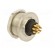 Connector: M9 | socket | female | Plating: gold-plated | 125V | IP67 image 4