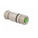 Plug | M12 | PIN: 4 | female | D code-Ethernet | for cable | IP67 | 250V фото 8